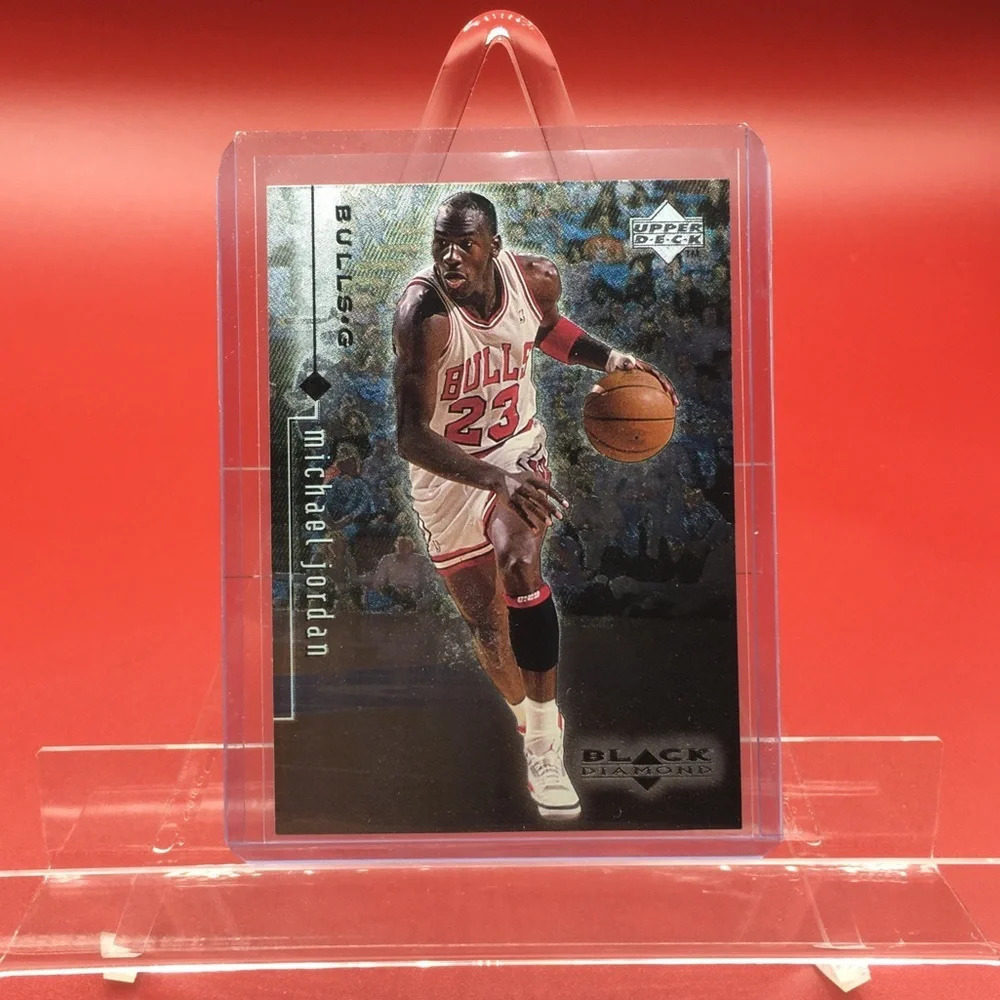 1990 Upper Deck Black Diamond Jordan Card #4